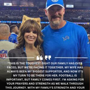 The Heart Behind the Roar: Dan Campbell and Family Ask for Privacy Following Holly Campbell’s Emotional Announcement. ws