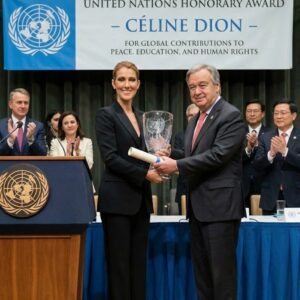 Céline Dion Receives Prestigious United Nations Honorary Award for Global Contributions to Peace, Education, and Human Rights - voGDs1tg