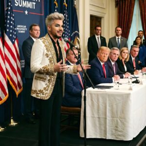 🔥 SILENCE AT THE SUMMIT: Adam Lambert Refuses to Sing for the "Captains of Destruction" at Davos lht