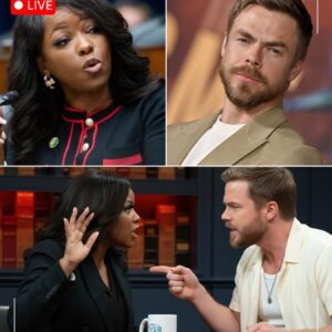 🚨 BREAKING NEWS: Derek Hough Files $70 Million Defamation Lawsuit Against Jasmine Crockett and Network Following Shocking Live TV Confrontation