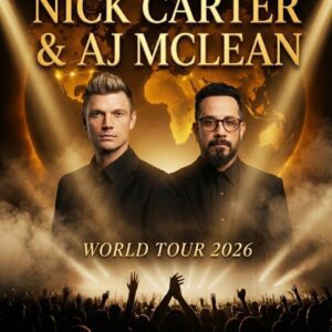 🚨 BREAKING TOUR ALERT: AJ McLEAN & NICK CARTER REUNITE FOR THE “GODS OF CHAOS WORLD TOUR 2026” — AND THE POP WORLD IS LOSING ITS MIND