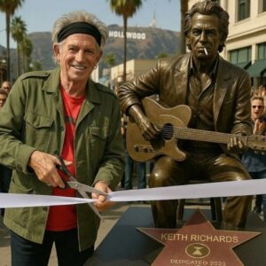 🔥 KEITH RICHARDS REWRITES HOLLYWOOD HISTORY: The Secret Note Hidden in Bronze That Stopped Sunset Boulevard lht