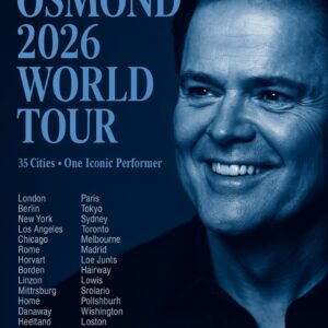 The Emotional Arc of a Legend: Analyzing Donny Osmond’s 2026 World Tour as a Testament to Resilience and Renewal