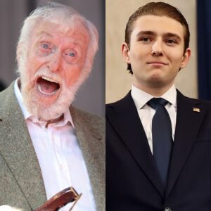🚨 BREAKING NEWS: Dick Van Dyke Silences Barron Trump in Viral Live TV Confrontation, Delivering a Masterclass in Historical Wisdom