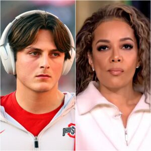 “HE’S JUST A COLLEGE QUARTERBACK.” That was the line Sunny Hostin let slip live on The View, as the table chuckled about Ohio State quarterback Julian Sayin making a rare daytime TV appearance...