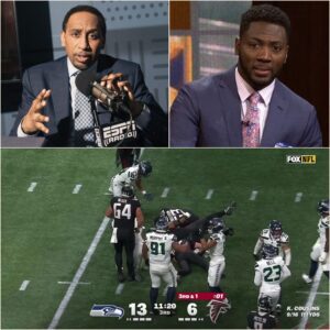 ESPN ERUPTS IN CHAOS AS STEPHEN A. SMITH & RYAN CLARK GO TO WAR OVER SEATTLE’S 37–9 DESTRUCTION OF THE FALCONS - voGDs1tg