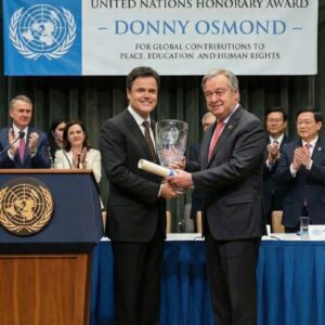 A Harmony of Hope: Donny Osmond Honored at the United Nations