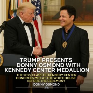 "A Little Bit Country": Trump and Donny Osmond Share Viral Moment Over "Flawless" Hair at Kennedy Center Honors