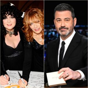 Ann & Nancy Wilson Confront Jimmy Kimmel in Unexpected Manhattan Encounter - voGDs1tg