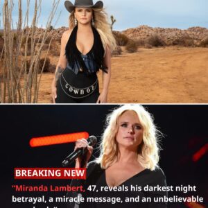 “The Confession That Stunned Britain: Miranda Lambert, 41, Finally Reveals the Truth Behind Her Darkest Night
