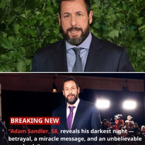 “The Confession That Stunned Britain: Adam Sandler, 57, Finally Reveals the Truth Behind His Darkest Night