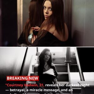 “The Confession That Stunned Britain: Courtney Hadwin, 20, Finally Reveals the Truth Behind Her Darkest Night