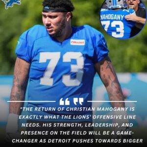 Lions' Savior from Awosika Nightmare Is Almost Ready. ws