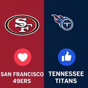 San Francisco 49ers vs. Tennessee Titans promises to be one of the most notable matchups of the week.