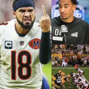 "The Bears lost on the field and in the minds of each player" 🔴 Jordan Love rocked the press conference room after Caleb Williams rude words after the last game.
