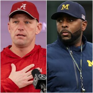 BREAKING: Kalen DeBoer Labels Sherrone Moore “A Disgrace to College Football” Following Sexual Misconduct Arrest nn