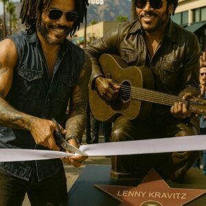 Lenny Kravitz Stuns Hollywood With Bronze Monument Reveal — and a Hidden Message That Leaves Fans Guessing