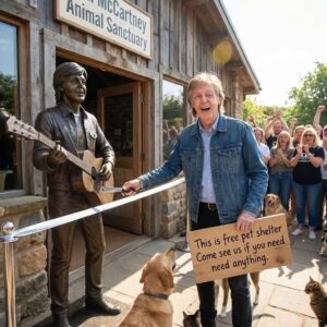 Paul McCartney Opens £10 Million Free Animal Sanctuary: “A Place of Peace for Every Paw” | Rock World Society