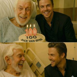 The Last Step in Time: Derek Hough’s Silent Promise to Dick Van Dyke at 100