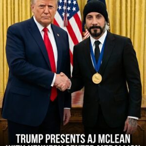 CONGRATULATIONS: AJ McLean Honored at the Kennedy Center in a Night of Music, Legacy, and Unexpected Laughter