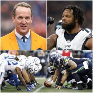 🚨 NFL SHOWDOWN HEATS UP: Peyton Manning Questions Seahawks’ Composure, Michael Bennett Delivers a Jaw-Dropping Response