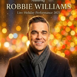 🎤 CHRISTMAS ROYALTY RETURNS: Robbie Williams Brings Iconic Charisma and Holiday Magic to Rockefeller Center This Year 🎄✨
