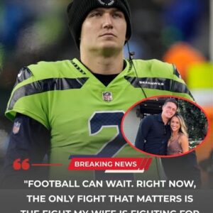 SAD NEWS: Drew Lock Steps Away From Football to Care for His Wife — A Decision That Has Moved Seahawks Fans to Tears