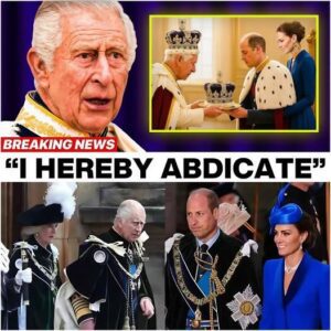 👑 “My Time Has Come” — King Charles Abdicates, Crowning William & Catherine as Future Monarchs. Krixi