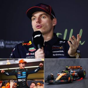 “HE LYED TO EVERYONE” — The F1 world is in turmoil after Max Verstappen, visibly frustrated by his defeat, accused Lando Norris of cheating and called for an investigation.