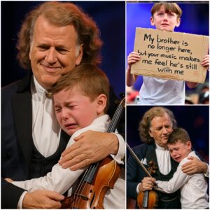 André Rieu Creates an Unforgettable Moment at London’s O2 Arena by Honoring a Young Fan’s Late Brother