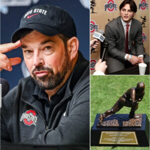 Ten Minutes That Shook College Football: Ryan Day’s Explosive Defense of Julian Sayin After Heisman Snub
