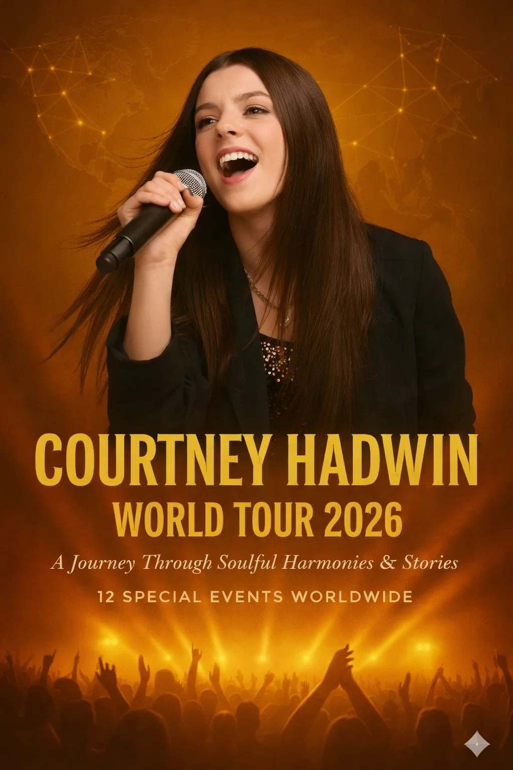 BREAKING NEWS: Courtney Hadwin World Tour 2026 Officially Announced — 35 Electrifying Shows Across North America, Europe, and Australia!